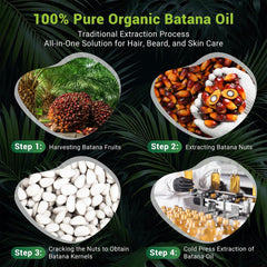 Dr. Healdy Batana Oil being poured for scalp nourishment and easy application.
