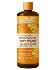Dr. Jacobs Naturals Orange & Ginger bottle — refreshing citrus scent for your daily shower.