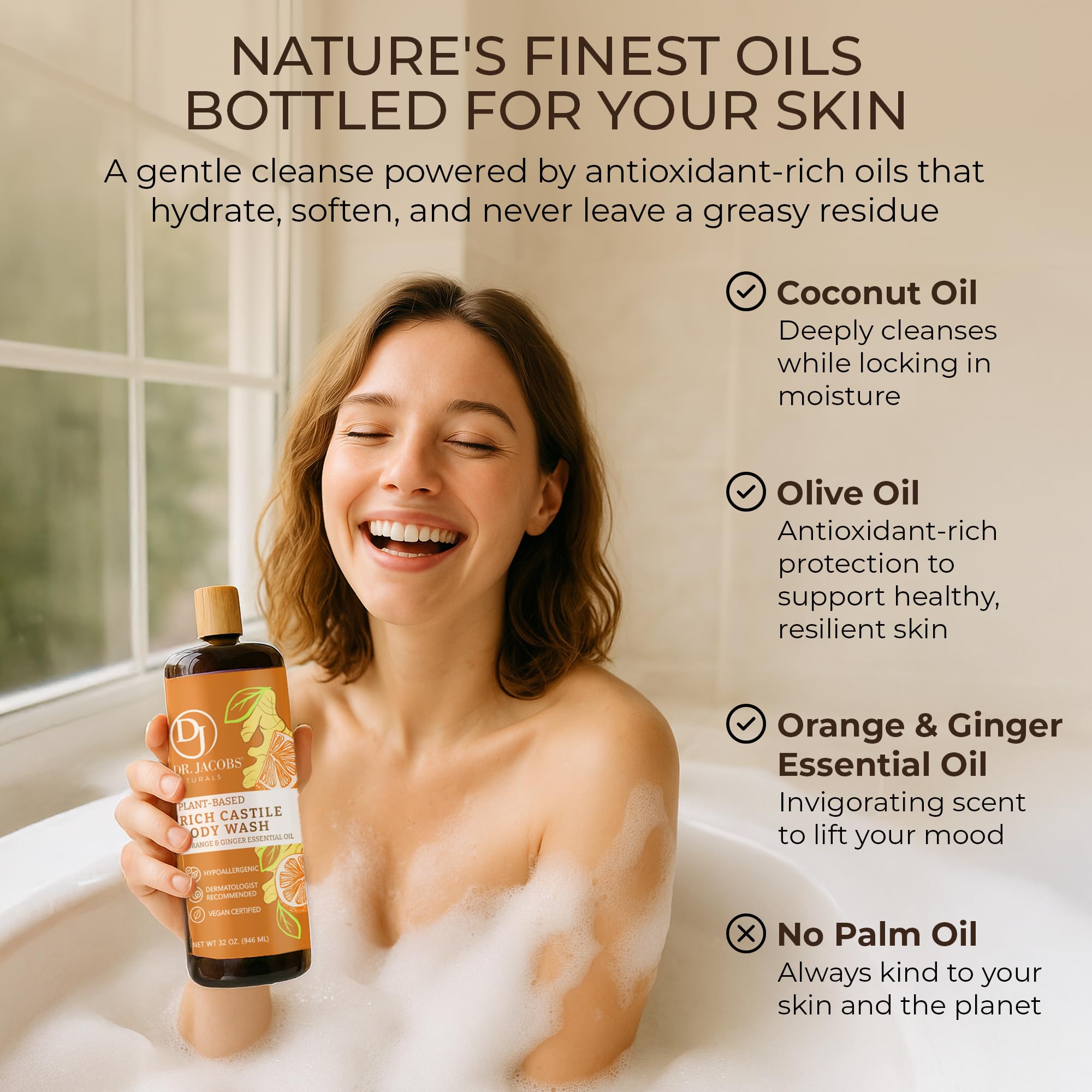 Dr. Jacobs Naturals USA-made label assures quality and local production.