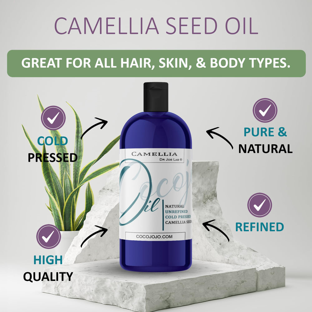 Dr Joe Lab Japanese Camellia Seed Oil on skin demonstrates non-greasy moisture