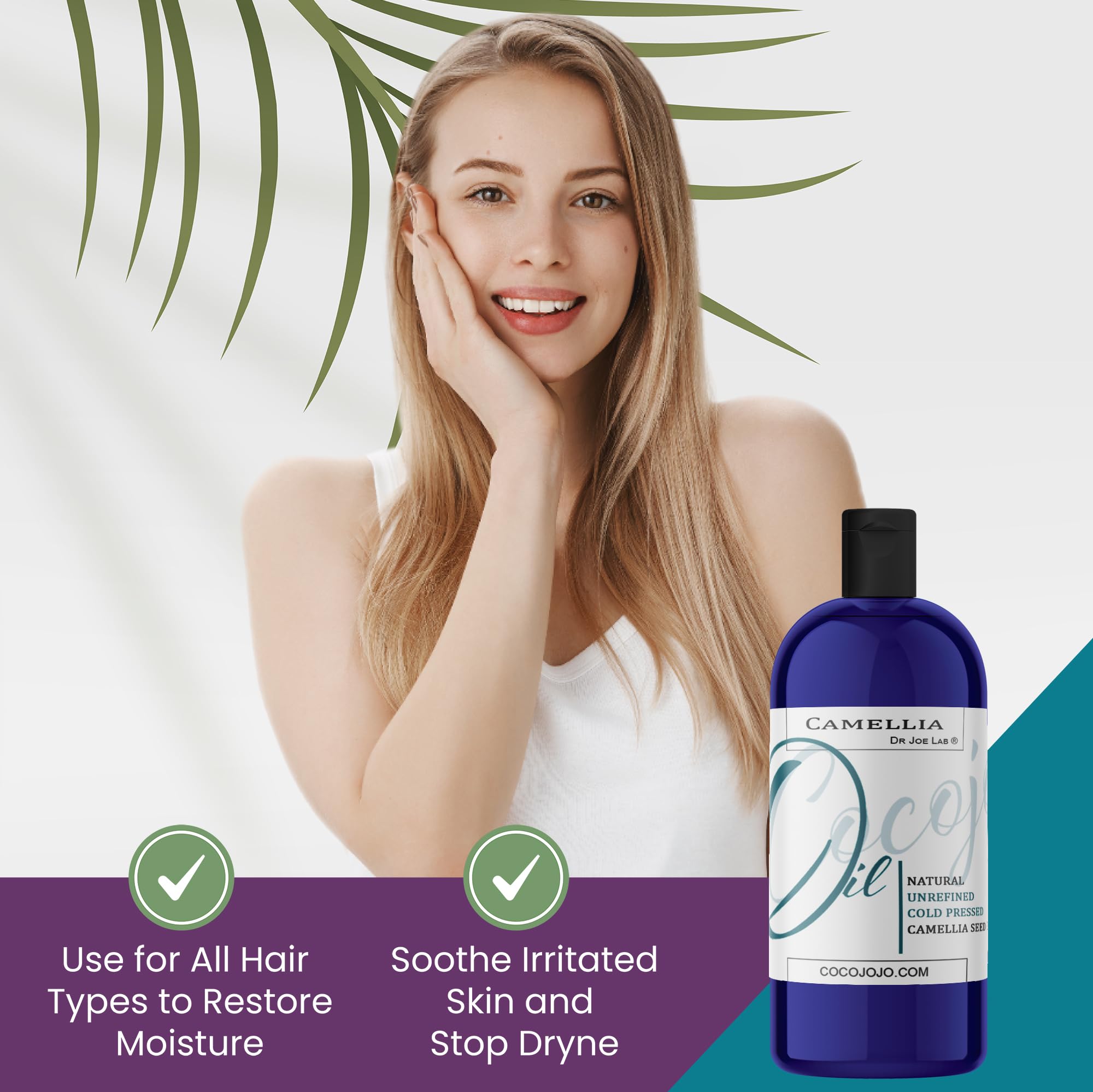 Dr Joe Lab Japanese Camellia Seed Oil hair shine and softness after use