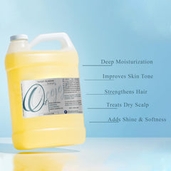 Dr Joe Lab Sweet Almond Oil amber glass closeup emphasizes unrefined, nutrient-rich nourishment.