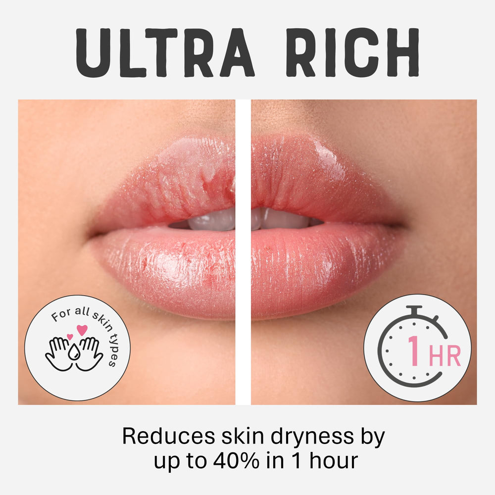 Dr. Lipp balm on cuticles and hands showcases compact daily moisture.