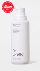 Dr Loretta Gentle Hydrating Cleanser texture close-up highlighting silky hydration