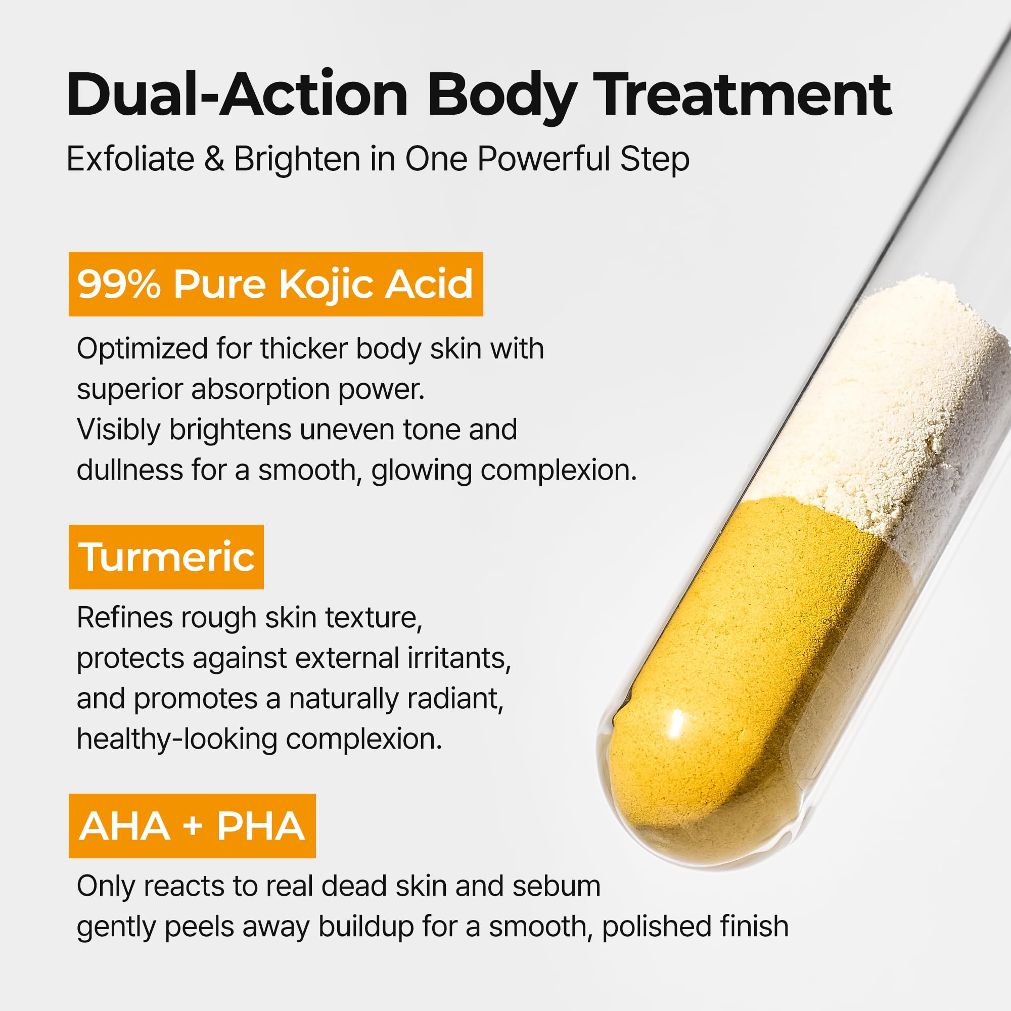 Dr.Melaxin body-keratin-care-label-closeup highlights premium ingredients.