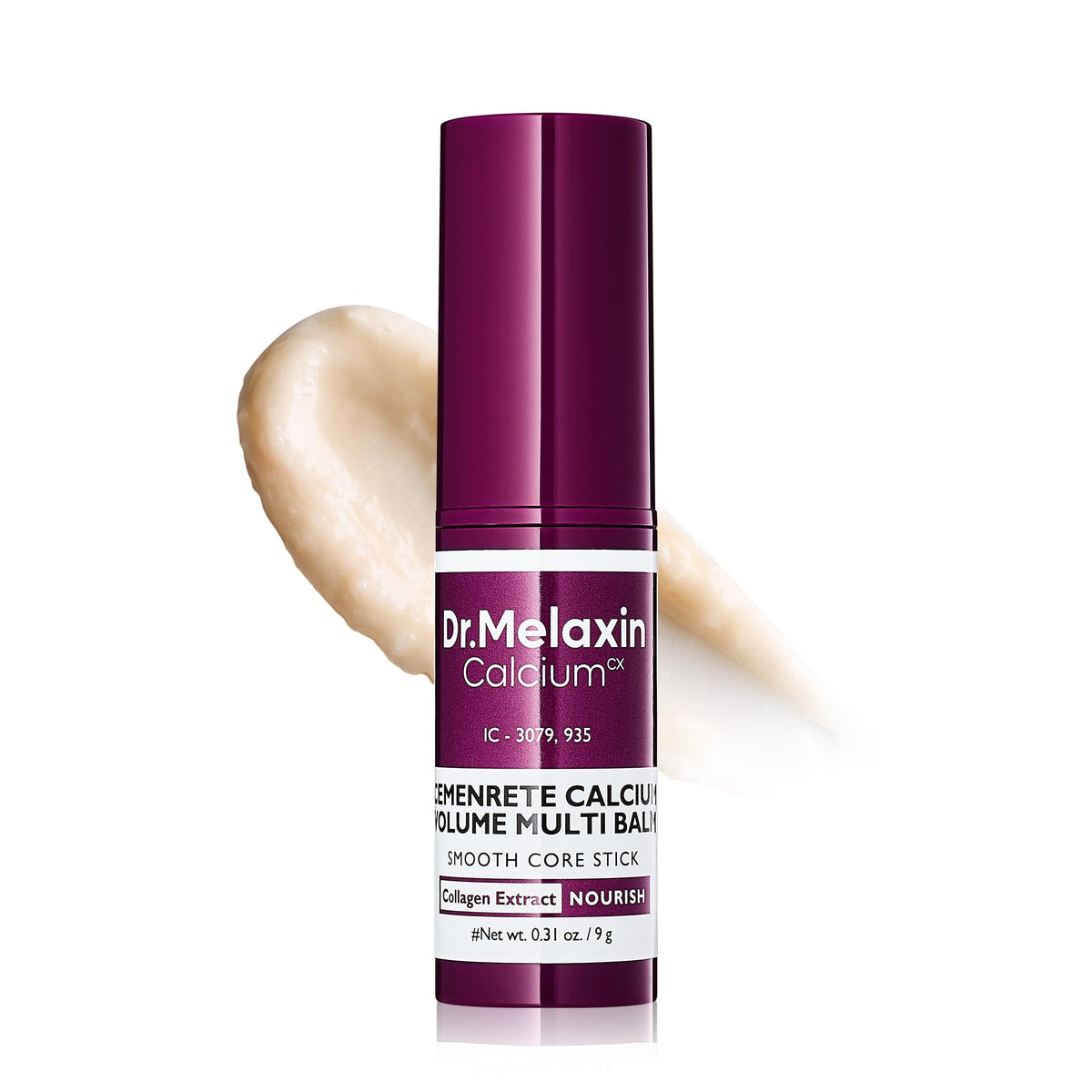 Dr.Melaxin Cemenrete Calcium Multi Balm packaging displays premium Korean skincare and easy carry.