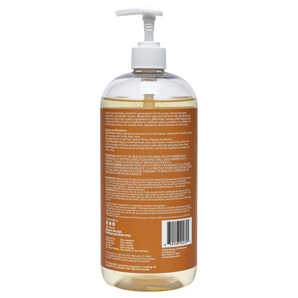 Dr. Natural Castile Almond family-friendly product for all ages
