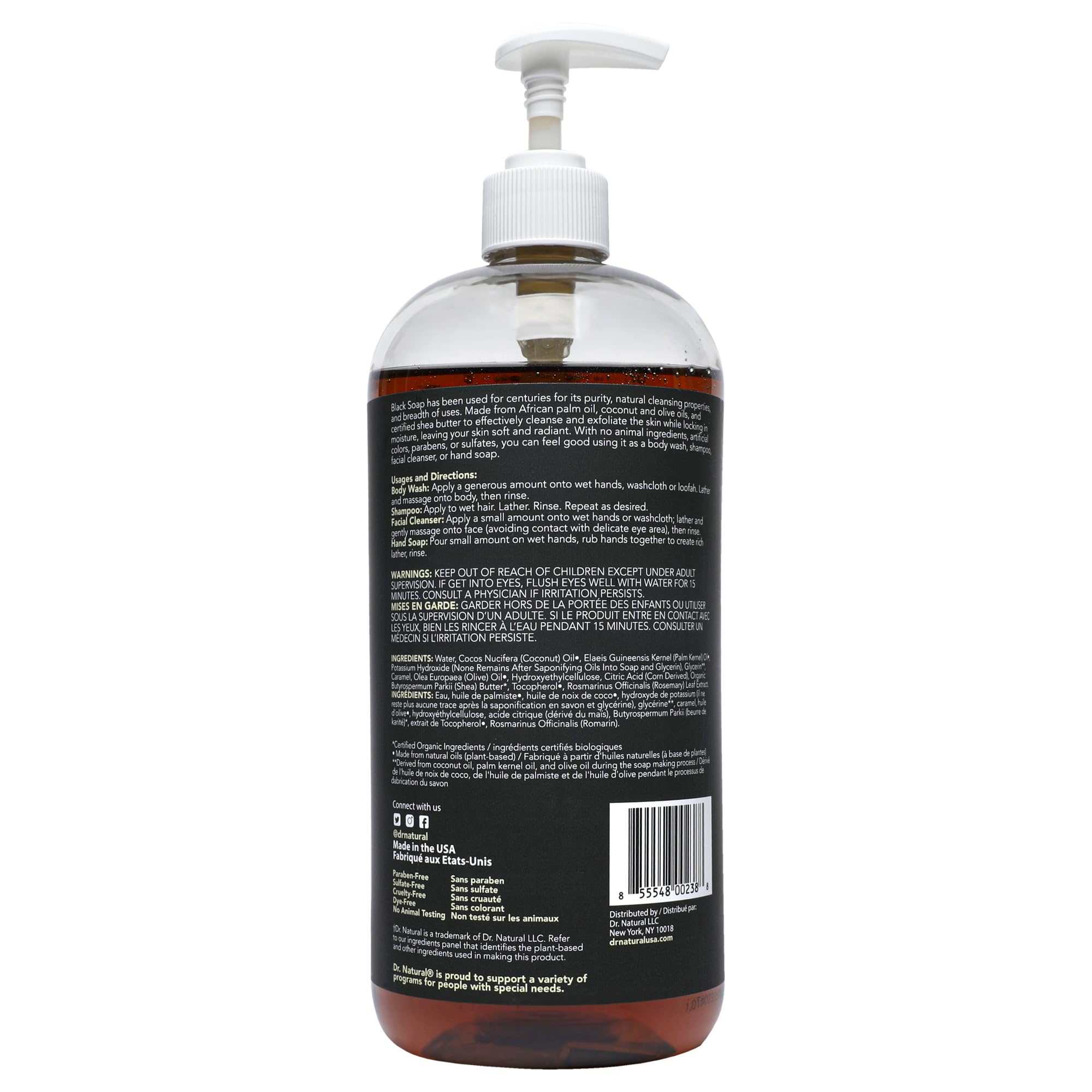 Dr. Natural acne-friendly cleanse may help balance oil production