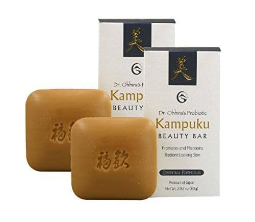 DR. OHHIRA'S Kampuku Beauty Bar in hand shows rich lather for daily skincare.