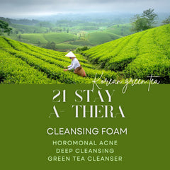 DR.ORACLE cleansing foam creamy texture ready for pore-deep cleansing routine.