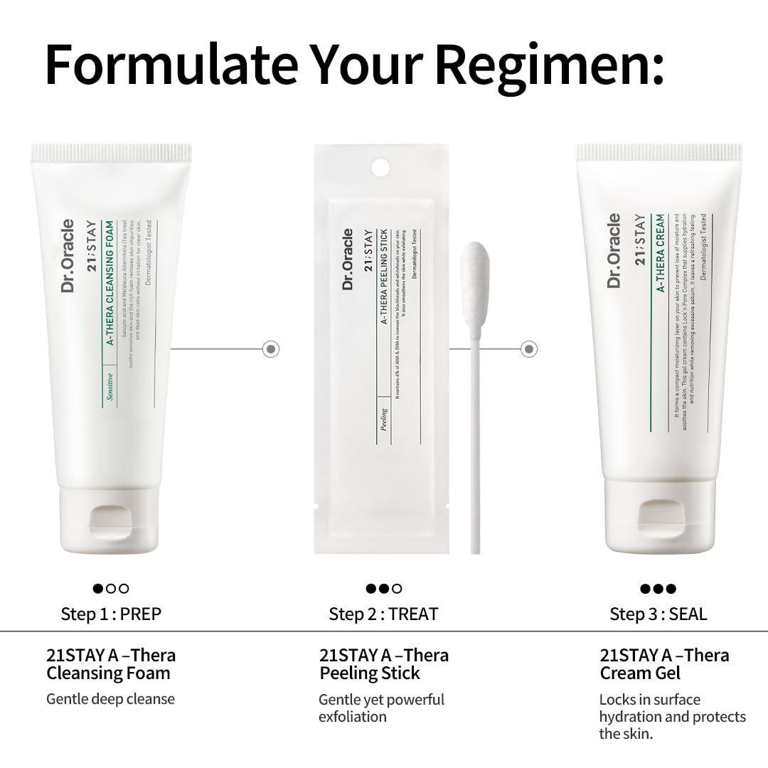 DR.ORACLE cleansing foam swirl showcases luxurious lather for refreshing cleansing sessions.