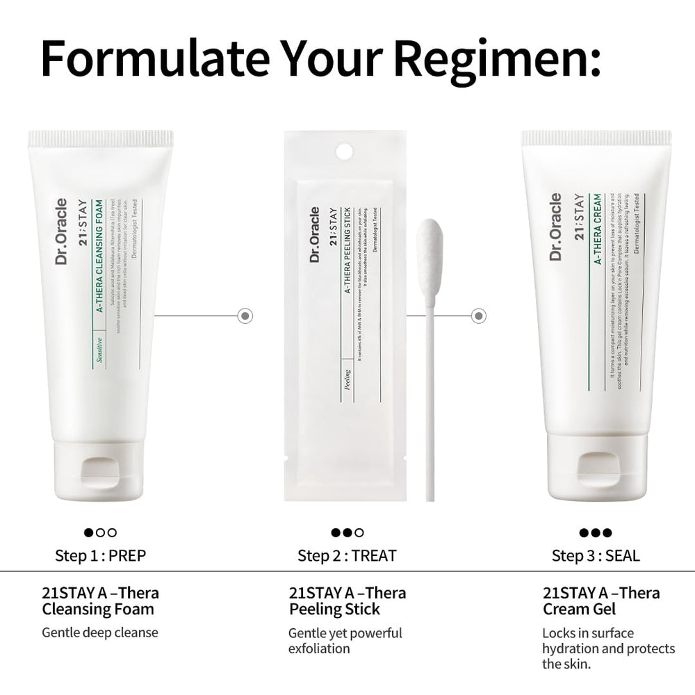 DR.ORACLE cleansing foam swirl showcases luxurious lather for refreshing cleansing sessions.