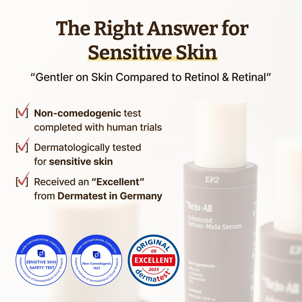 Dr.Reju-All night routine step image illustrates toner, serum, and cream sequence.