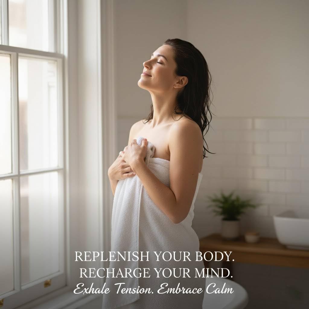Dr. Singha's Mustard Bath USA-made badge signals trusted herbal care.