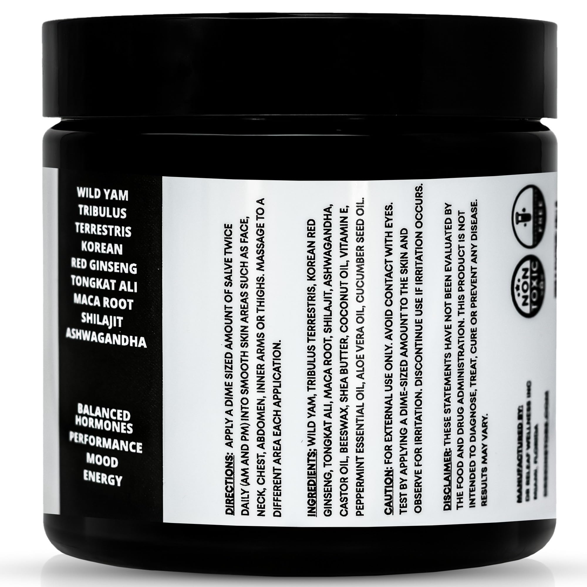 Hands applying Dr Skin BEAUTY wild yam cream for daily energy.