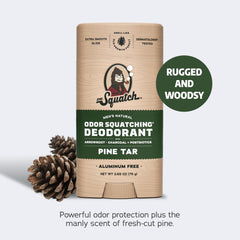 Dr. Squatch alpine sage soap bar close-up highlights earthy fragrance and traditional cold-process craftsmanship.