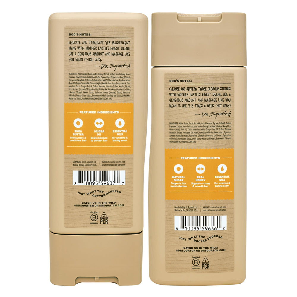 Dr. Squatch avocado oil ingredient close-up supports nourishment and shine.