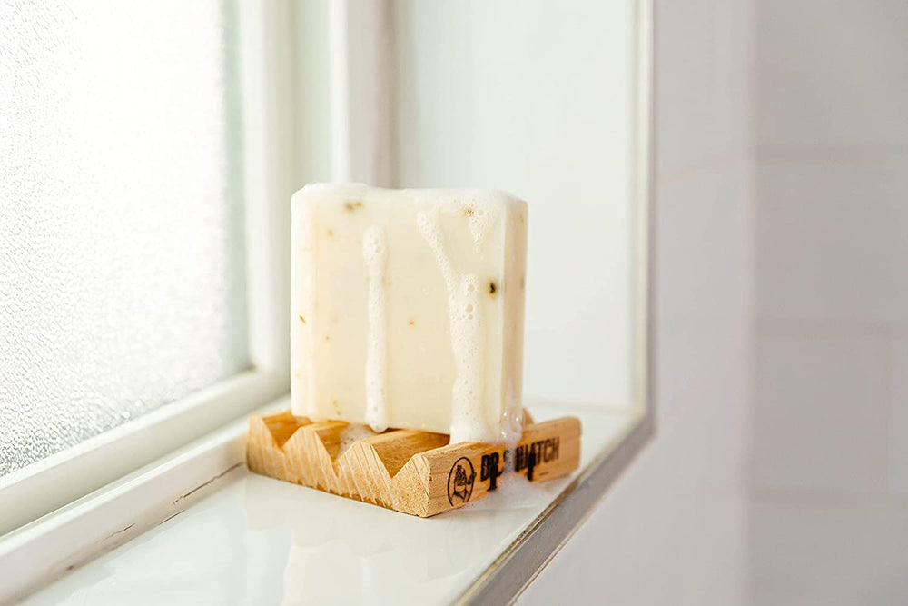 Dr. Squatch Cedar Citrus bar with coconut oil for nourishing cleanse