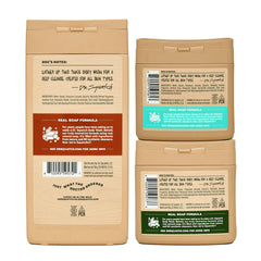 Dr. Squatch Coconut Castaway bottle introducing tropical notes with moisturizing cleanse
