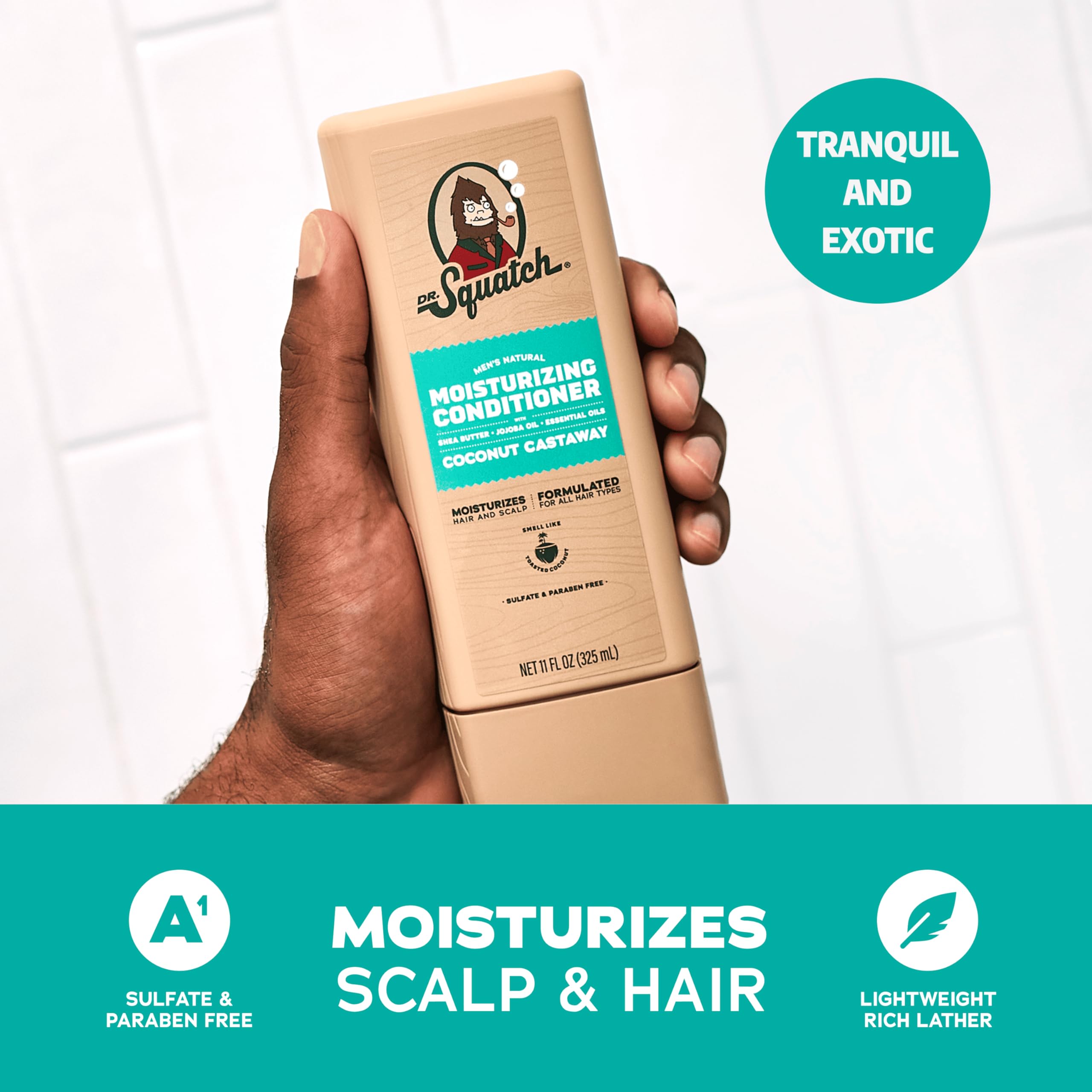 Shampoo lather with jojoba oil and oat protein for scalp comfort