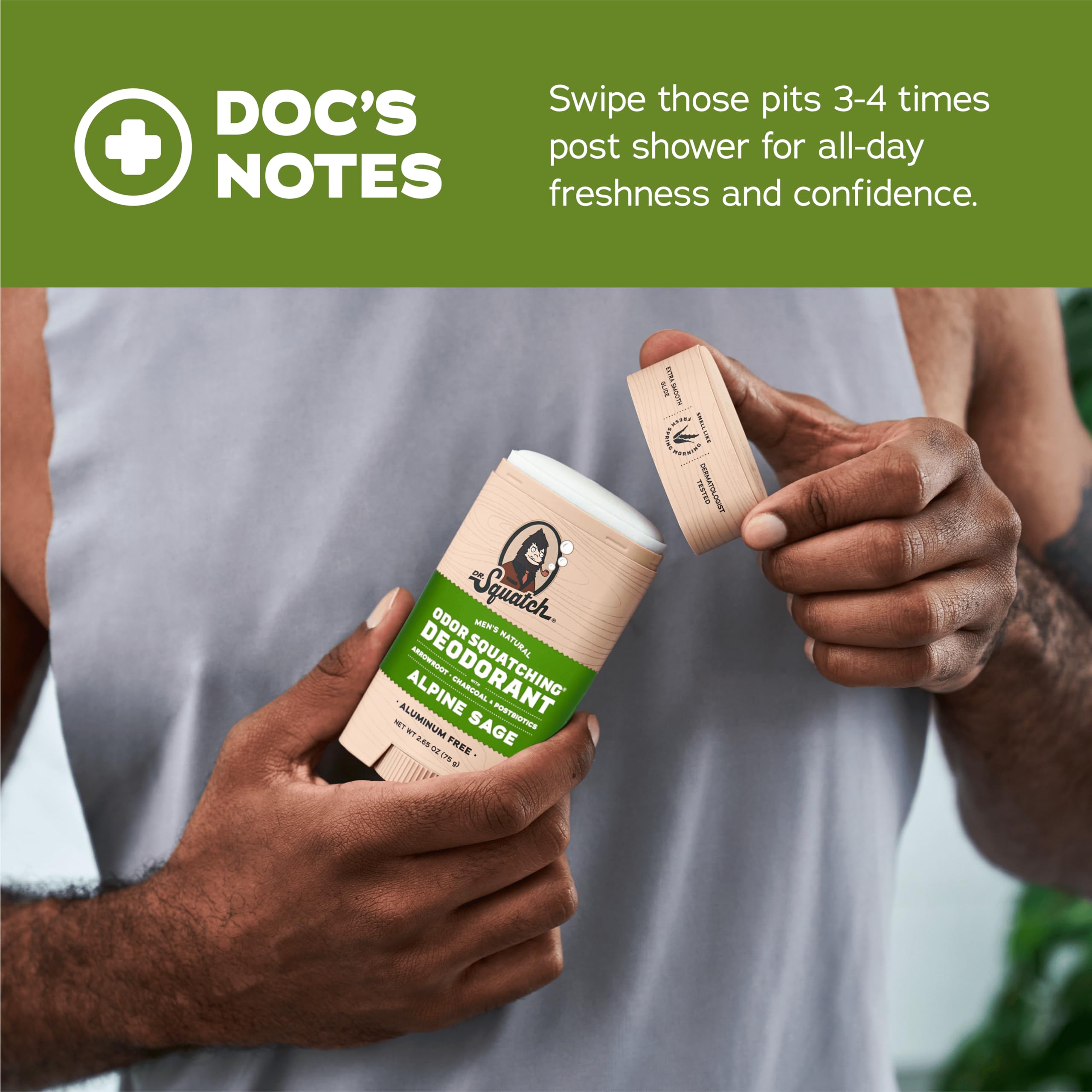 Dr. Squatch coconut oil soap texture emphasizes nourishing moisture from natural ingredients.