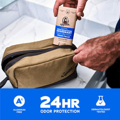 Dr. Squatch Fresh Falls 3-pack packaging ready for on-the-go confidence.
