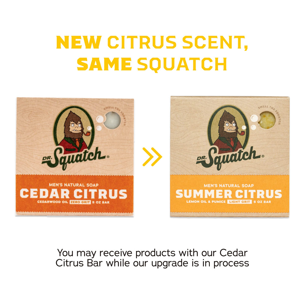 Dr. Squatch gift-set wrapped, ready for gifting and morning routine upgrade.