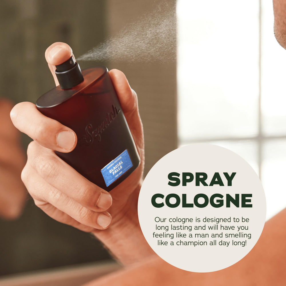 Dr. Squatch Glacial Falls fragrance with long-lasting scent