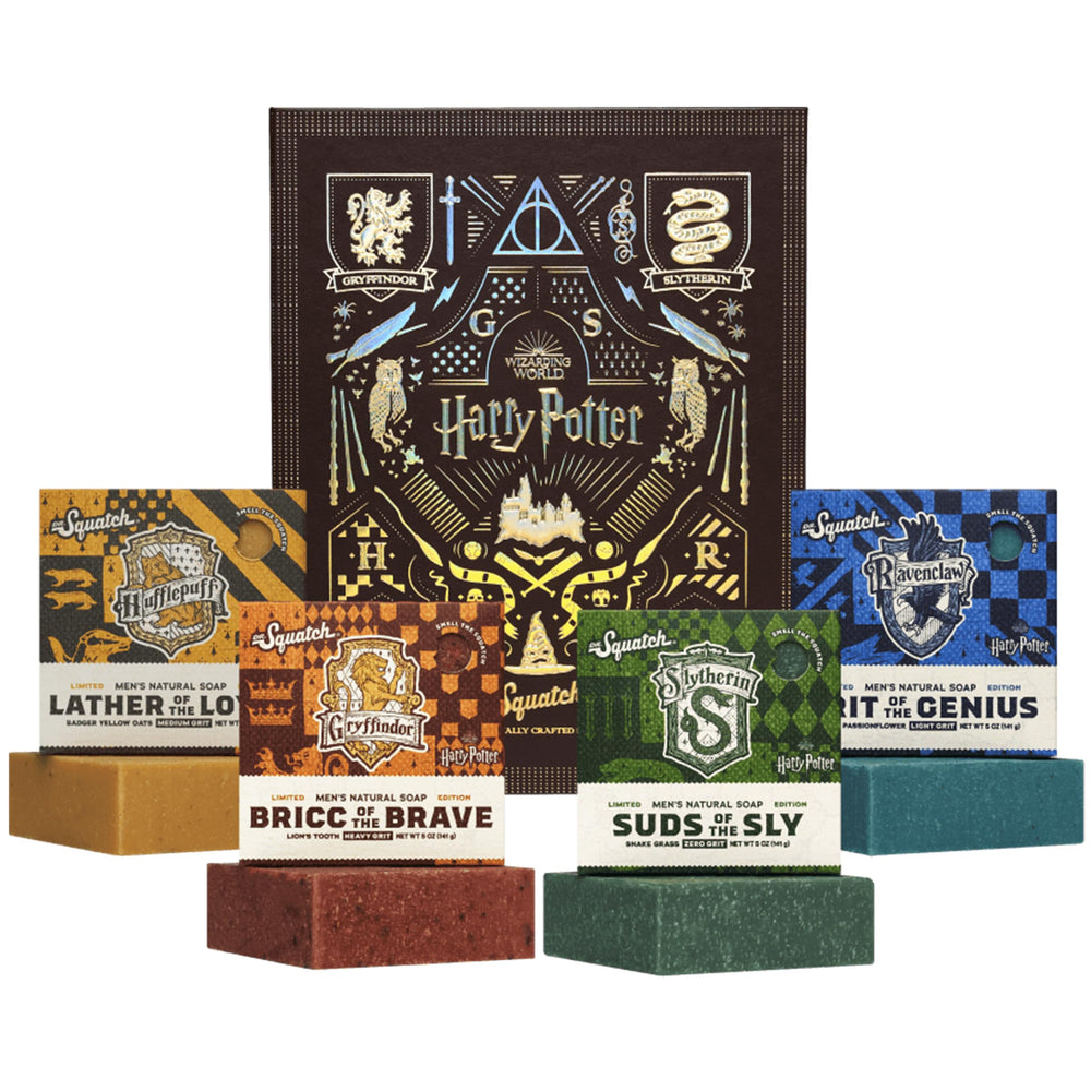 Dr. Squatch Harry Potter collection collector box for gift-ready unboxing