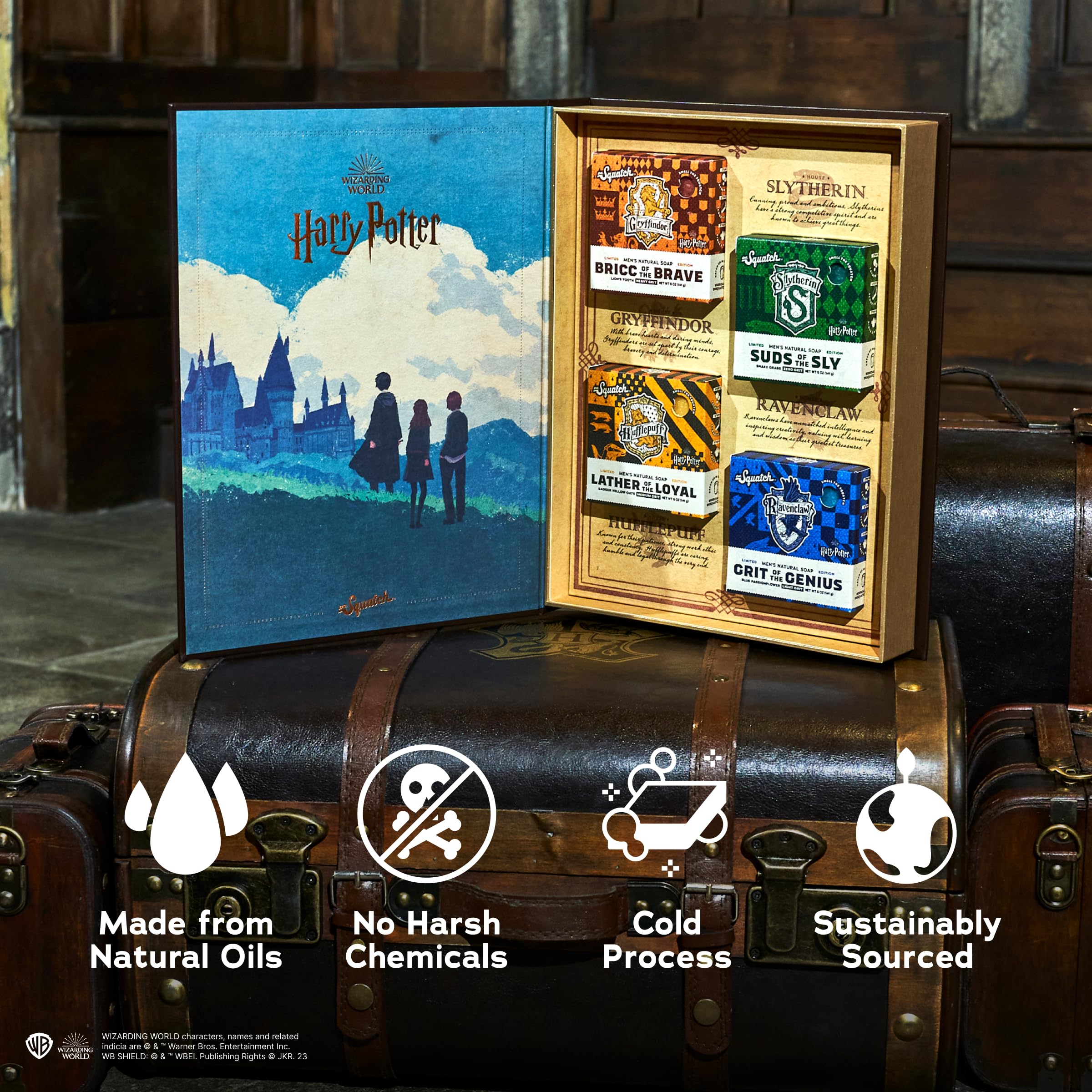 Dr. Squatch Gryffindor soap bar for bold daily cleansing rituals