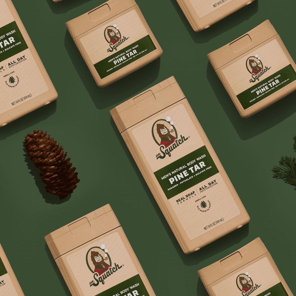 Natural ingredients visual hints at refreshing toxin-free grooming routine