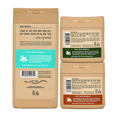 Dr. Squatch Pine Tar bottle offers rugged aroma for post-workout cleansing.