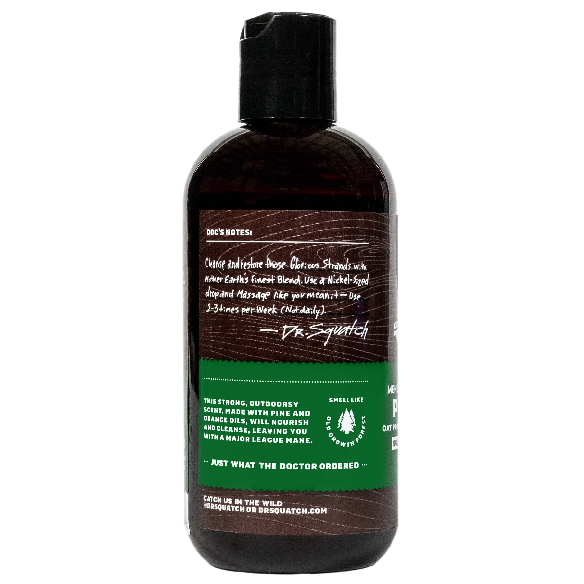 Close-up lather of Pine Tar Shampoo emphasizes cleansing feel and pine fragrance.