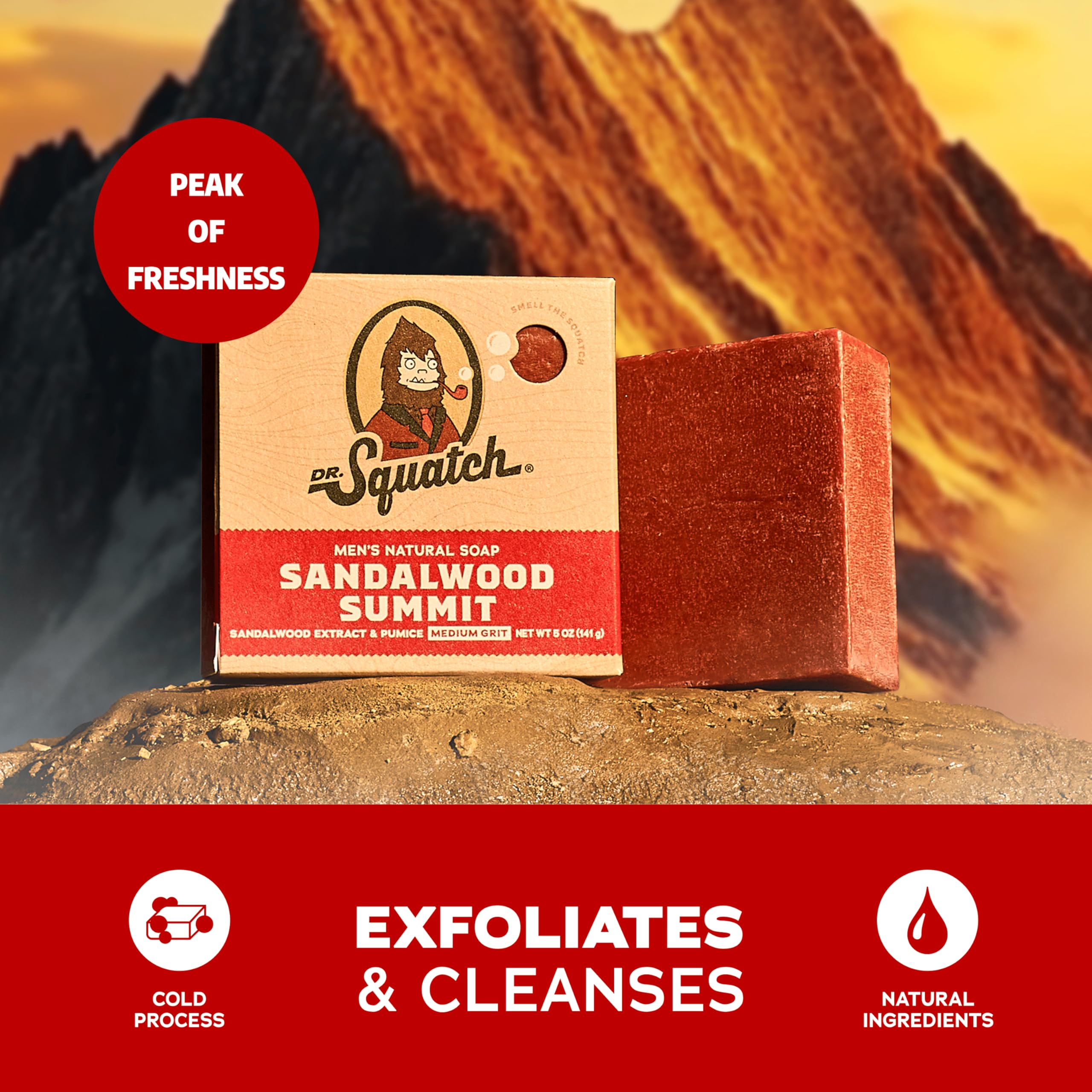 Ingredients like coconut oil and shea butter featured for nourishing skin.