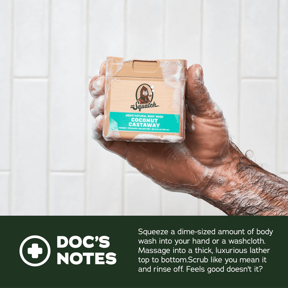 Dr. Squatch Scent-Lock technology symbol indicating longer fragrance.