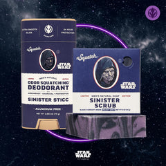 Dr. Squatch Sinister Sticc deodorant stick for long-lasting odor control