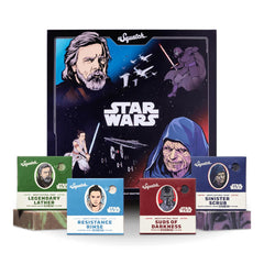 Dr. Squatch Star Wars Episode II collector box with original graphics—gift-ready packaging for fans.