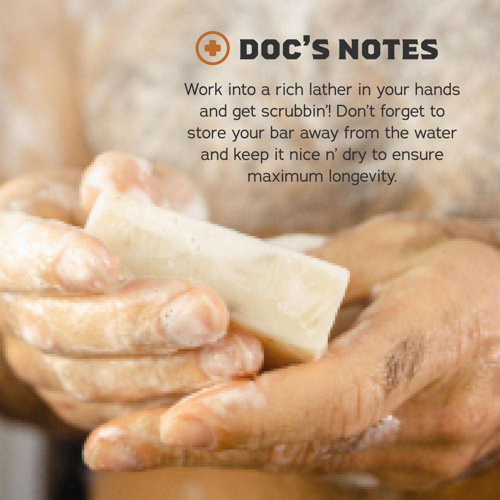 Dr. Squatch Summer Citrus and Eucalyptus Greek Yogurt bar with zesty aroma for refreshing cleanse.