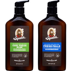 Dr. Squatch two-pack lotion box for easy daily moisturization.