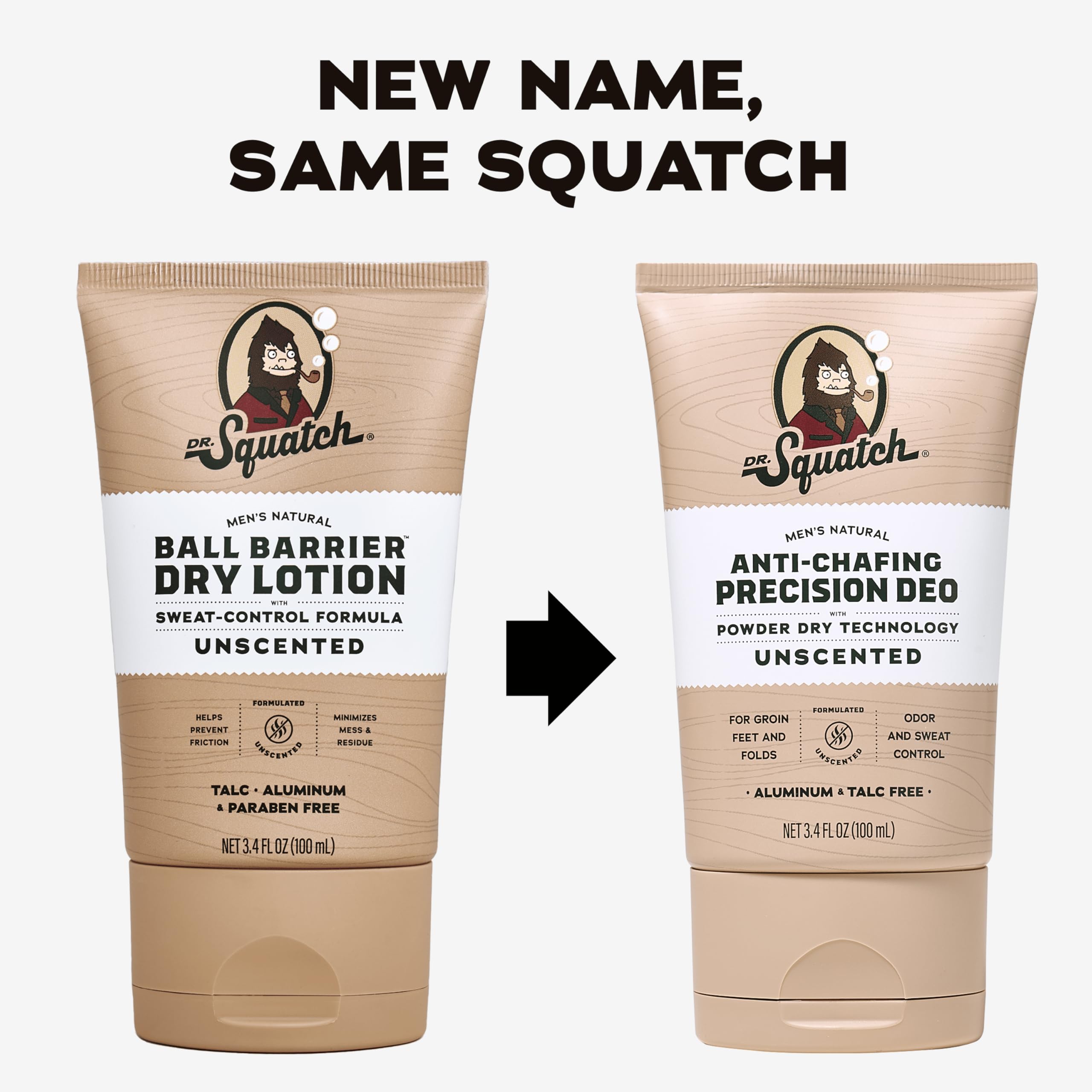 Dr. Squatch 2-pack pack-shot emphasizes value and odor control without aluminum.