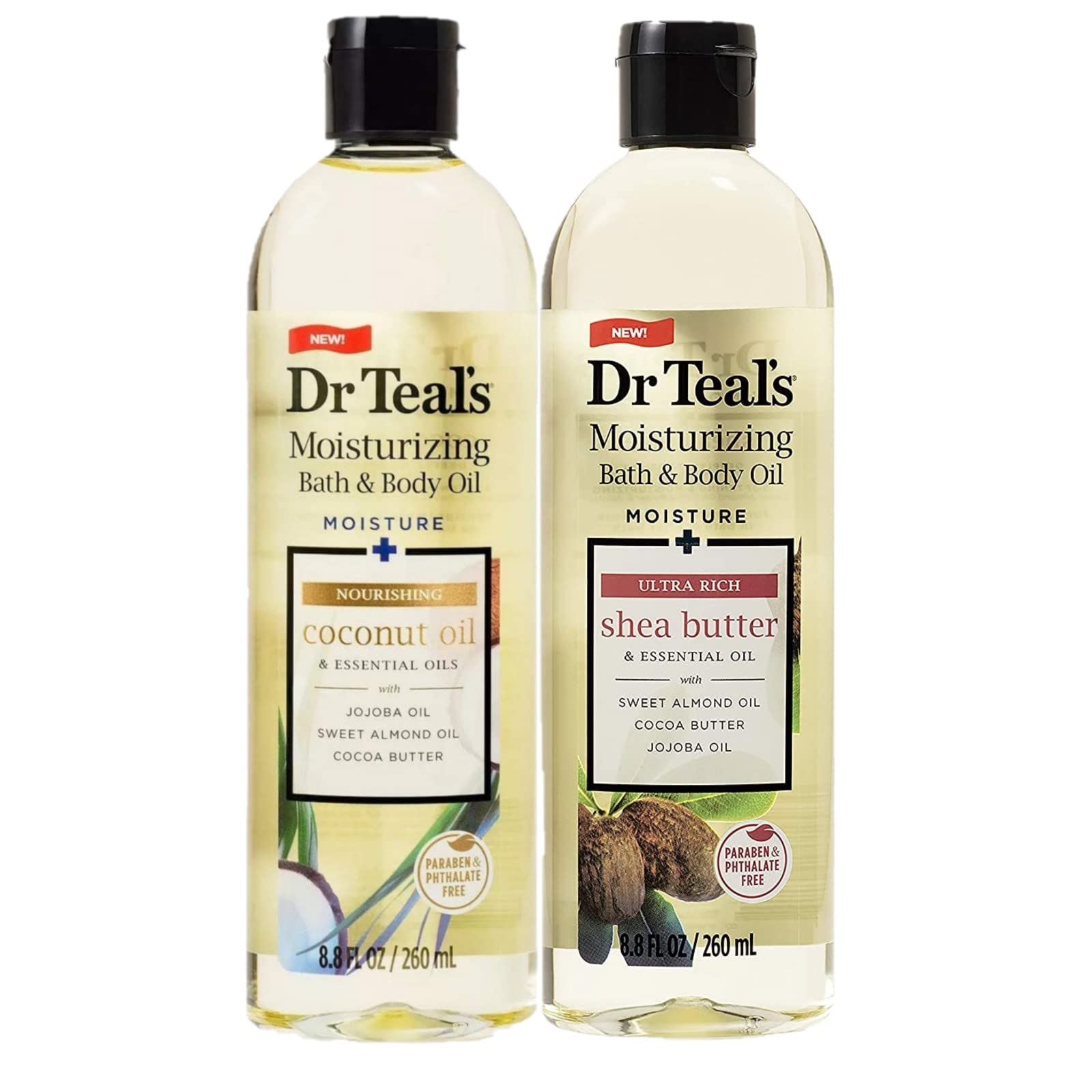 Dr Teals Bath & Body Oil Variety Gift Set outer box, ideal for spa-at-home gifting.
