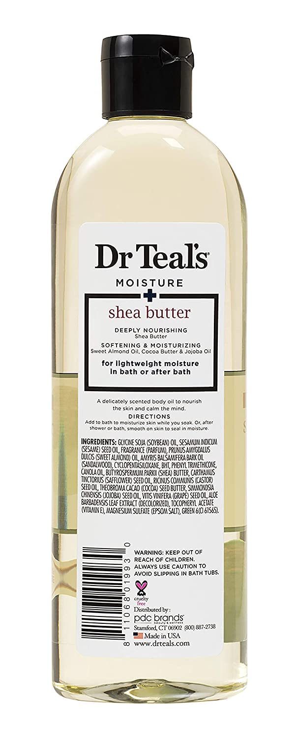 Dr Teal's essential oil blend image highlights mint and eucalyptus mood lift