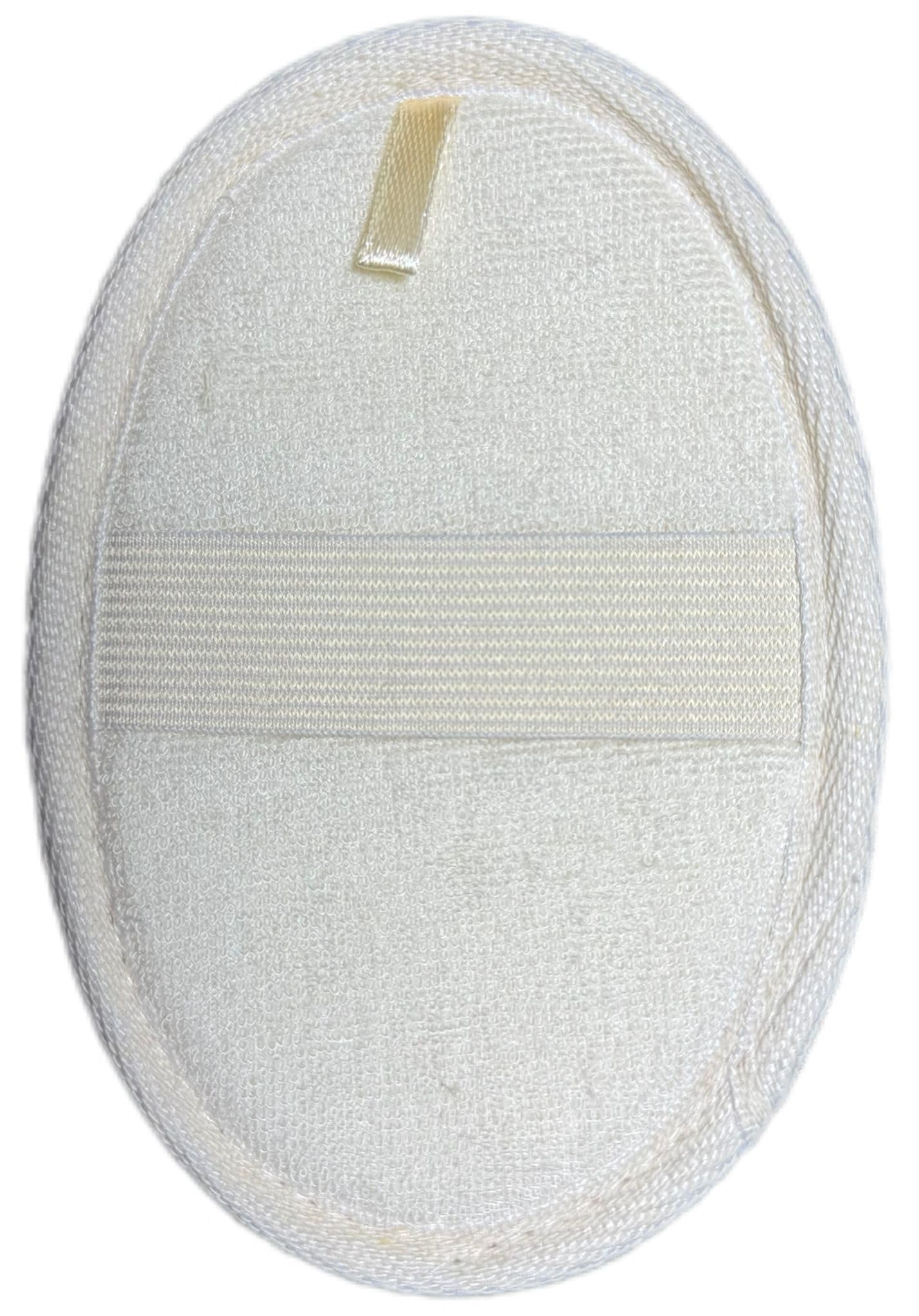 Dr Teal's bath-time routine image suggests pampering with exfoliating pad