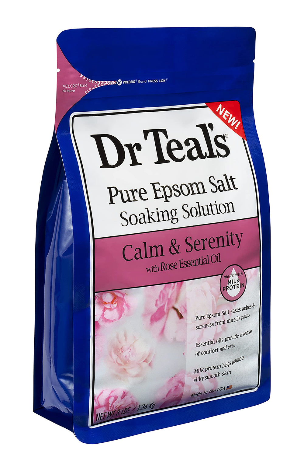 Dr Teal's bath-time spa scene conveying calm and relaxation.