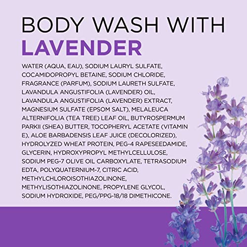 Dr Teal's body wash supports removal of built-up toxins