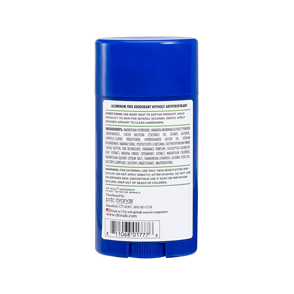 Dr Teals USA-made packaging emphasizes external use safety cues