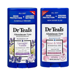 Dr Teals Vanilla Lavender deodorant bottle offers all-day fresh scent