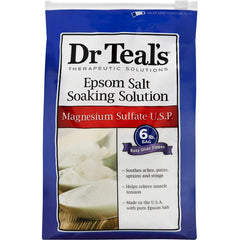 Dr Teal's Epsom Salt two-bags for soothing bath soaks and relaxation rituals