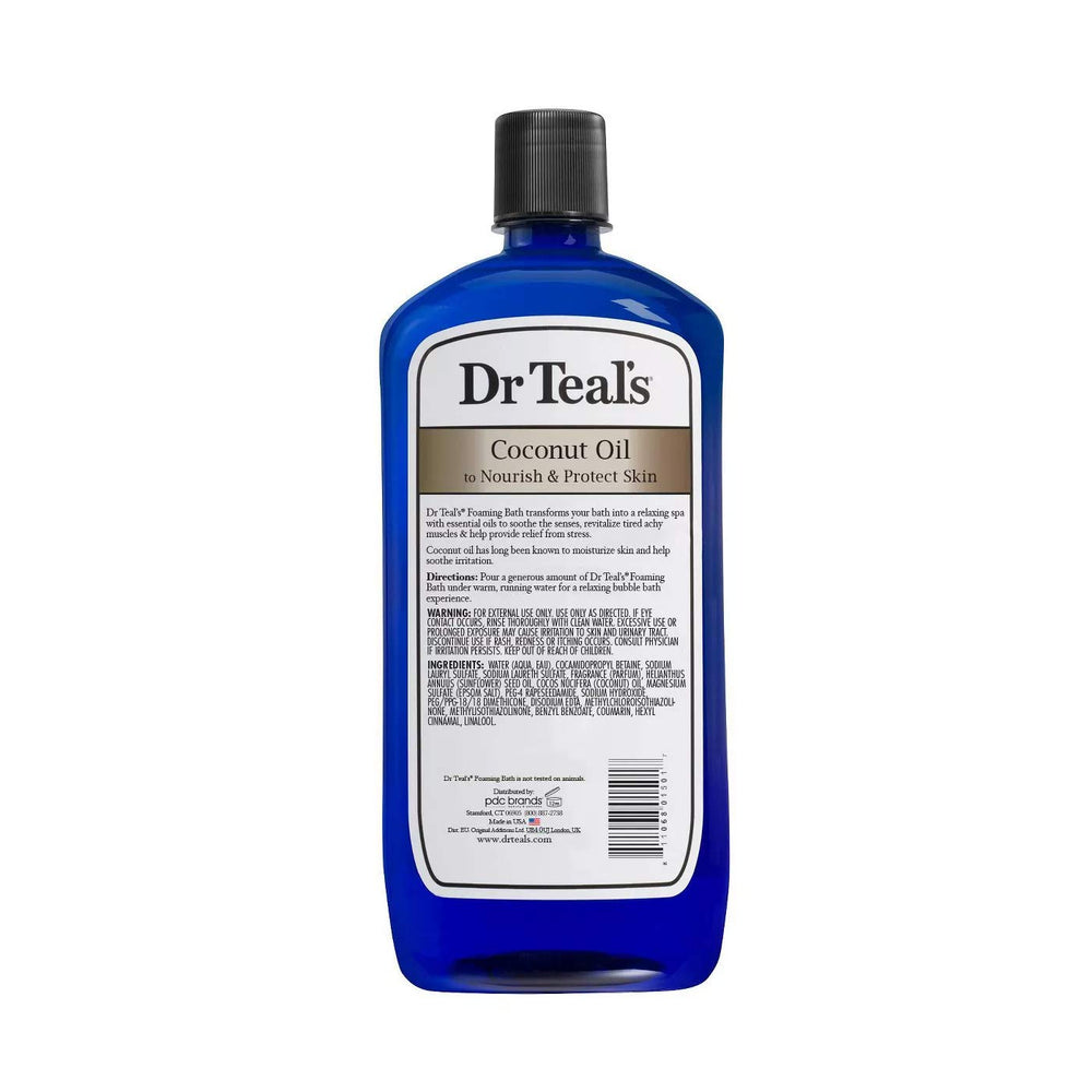 Dr Teal's Epsom salts blend image showcases relaxing muscle relief after workouts.