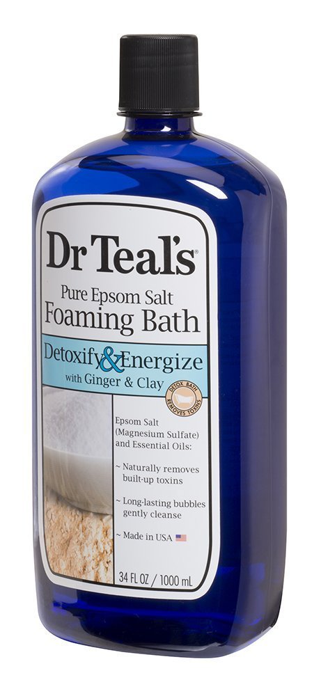 Dr Teal's Ginger & Clay gift-set box highlights a ready-to-gift self-care moment.